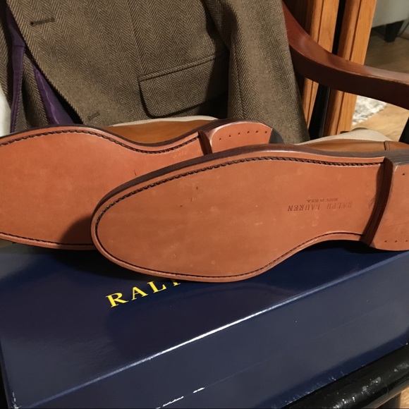 RARE custom Ralph Lauren 11D boots by Allen Edmond - Picture 5 of 8